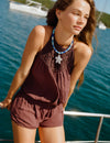 Large starfish beads necklace
