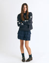 Ruffle mini skirt