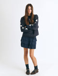 Ruffle mini skirt