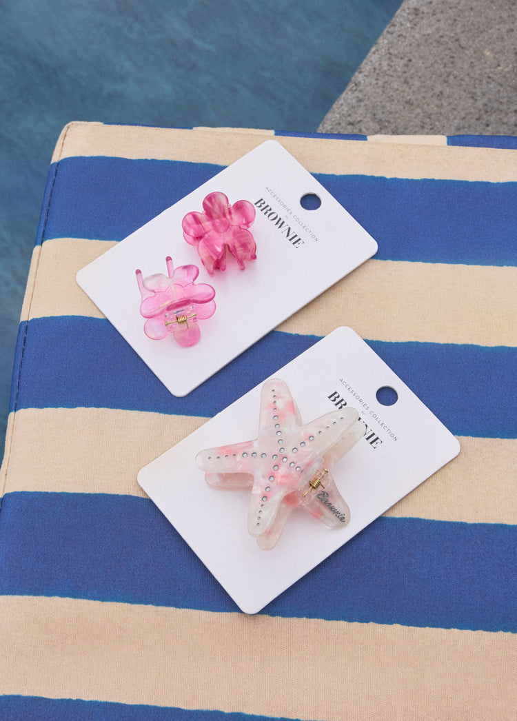 Pack mini pinzas flor