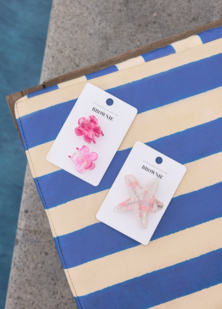 Pack mini pinzas flor