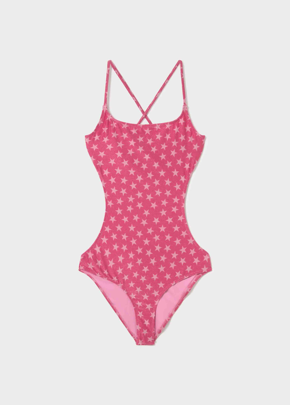 Bañador cut out estrellas hilo met