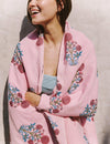 Toalla pareo raya flor