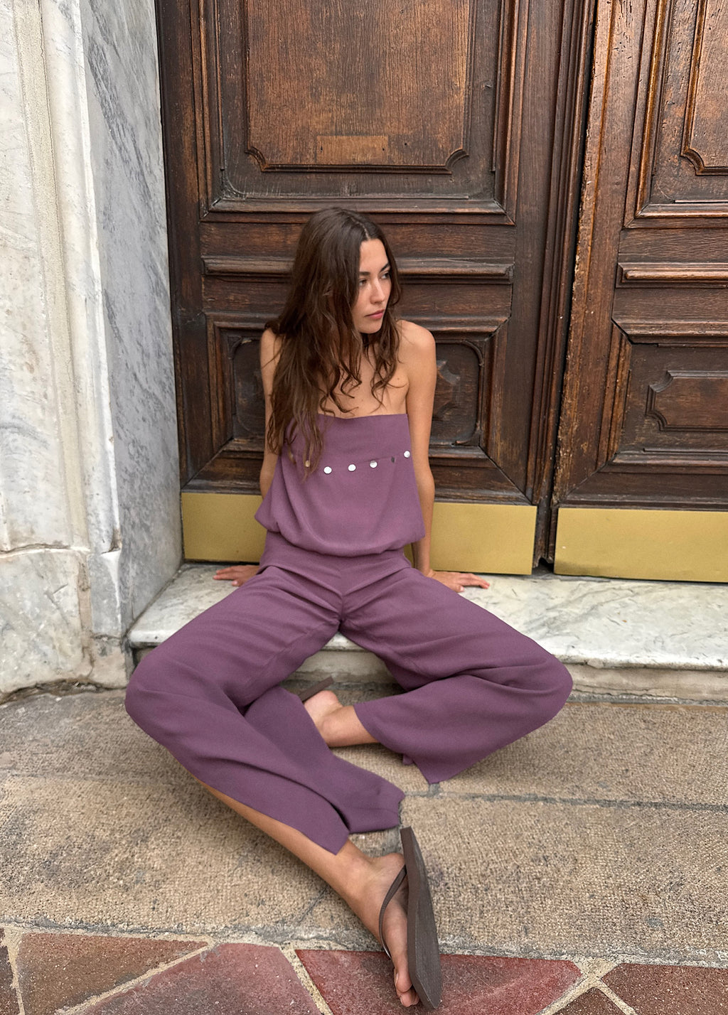 Pantalon long miroirs