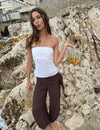 Long wrap pants