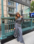 Wide-leg trousers