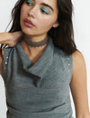 Choker mit Netzperlen