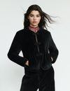 Chaqueta terciopelo alamares