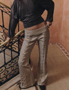 Front drawstring pants