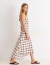 Vestido largo cuello halter