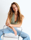 Top punto halter