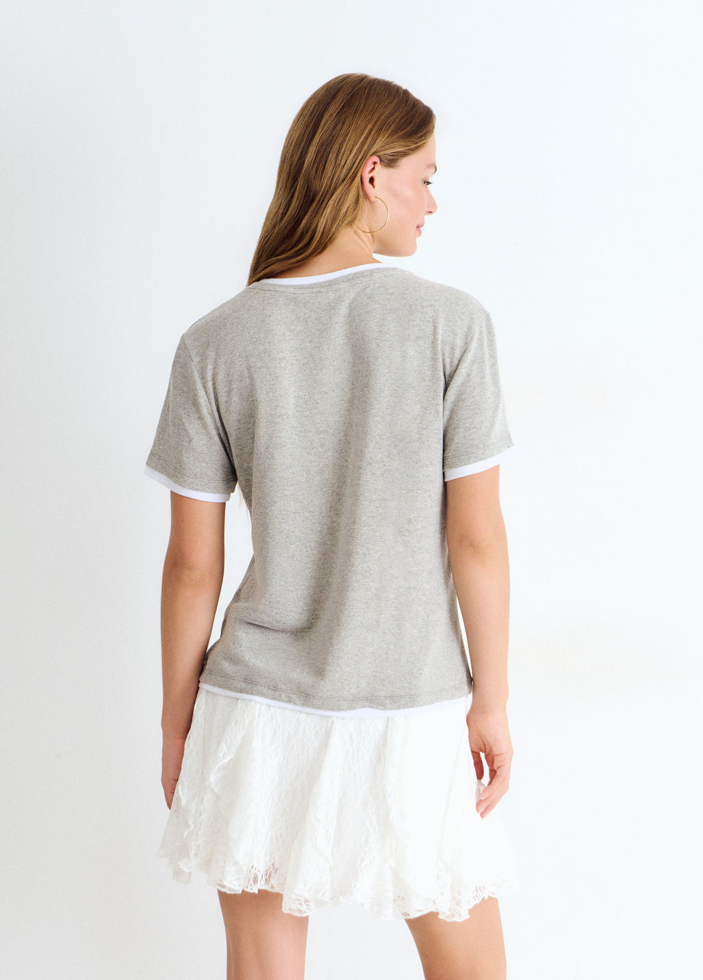 Double-effect t-shirt