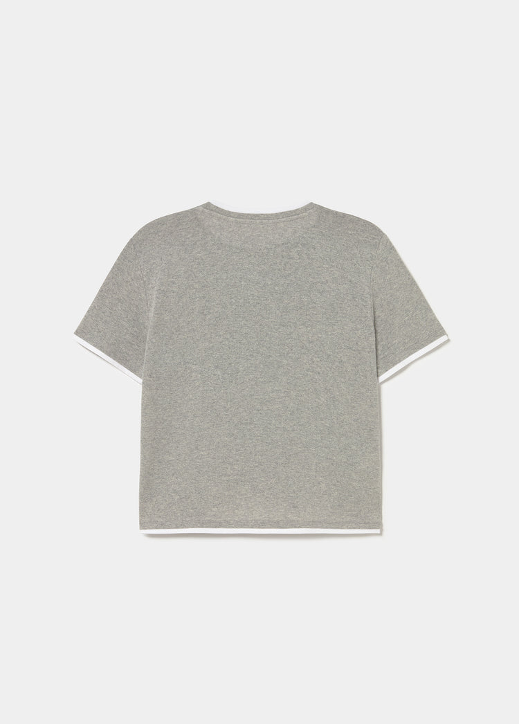 Double-effect t-shirt