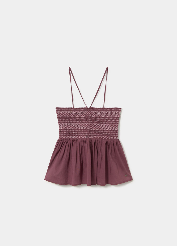 Smocked top