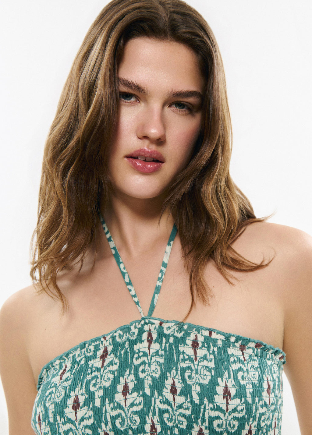 Vestido largo smock