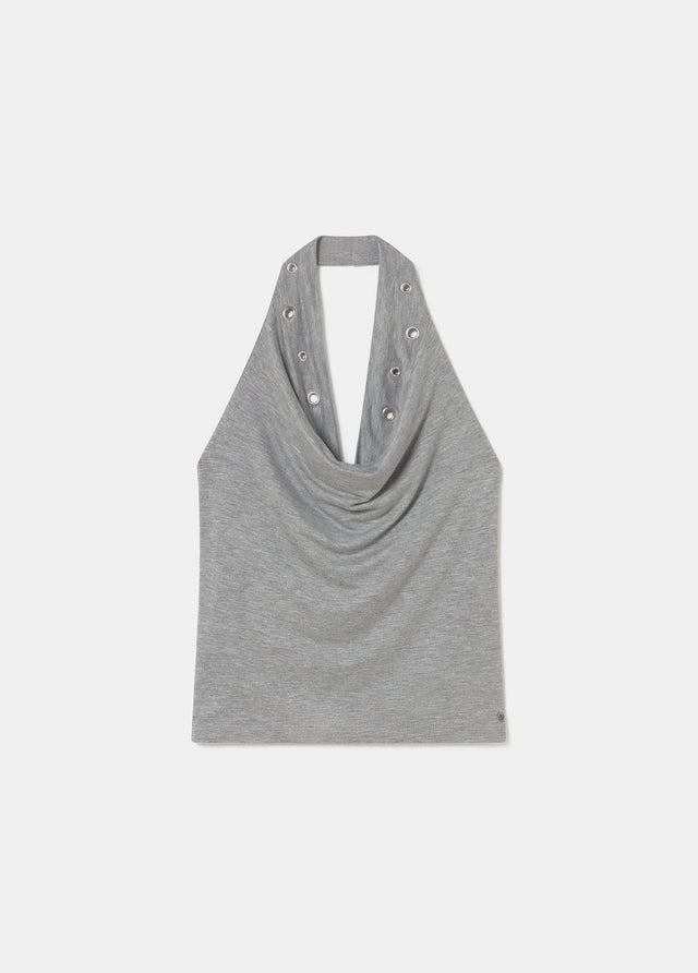 Cascade halter top