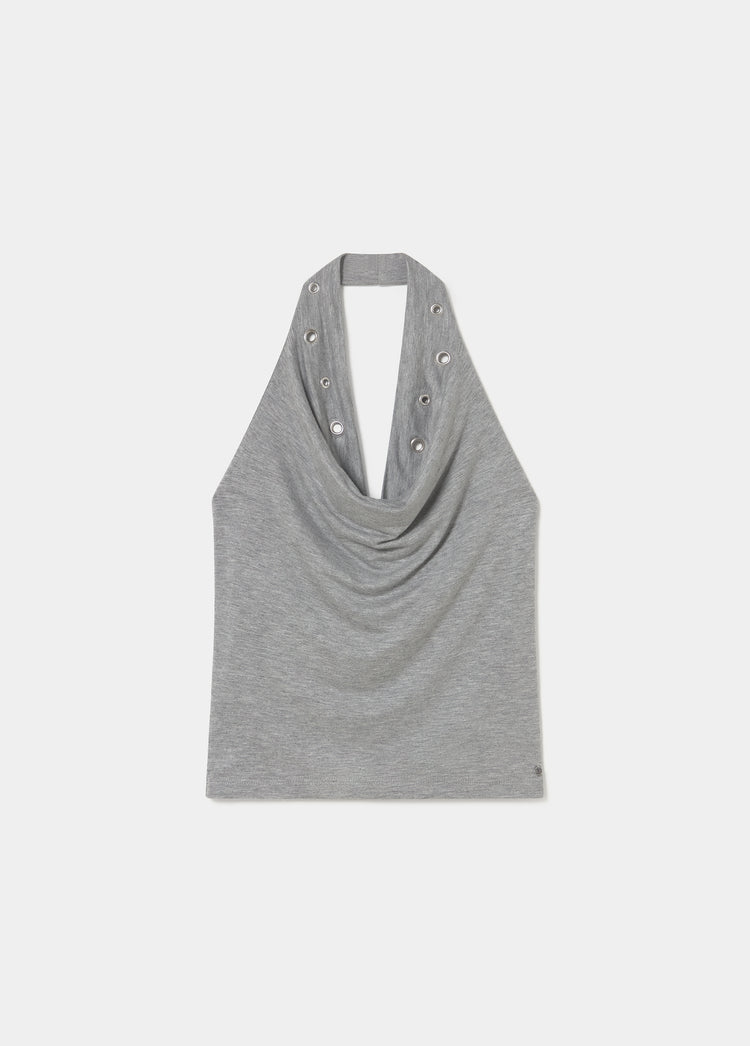Cascade halter top
