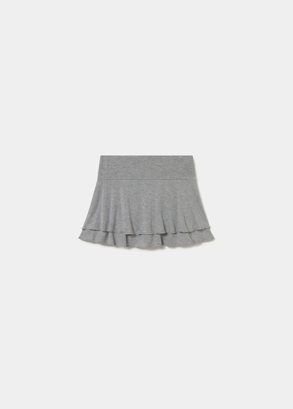 Rok met ceintuur en eyelets