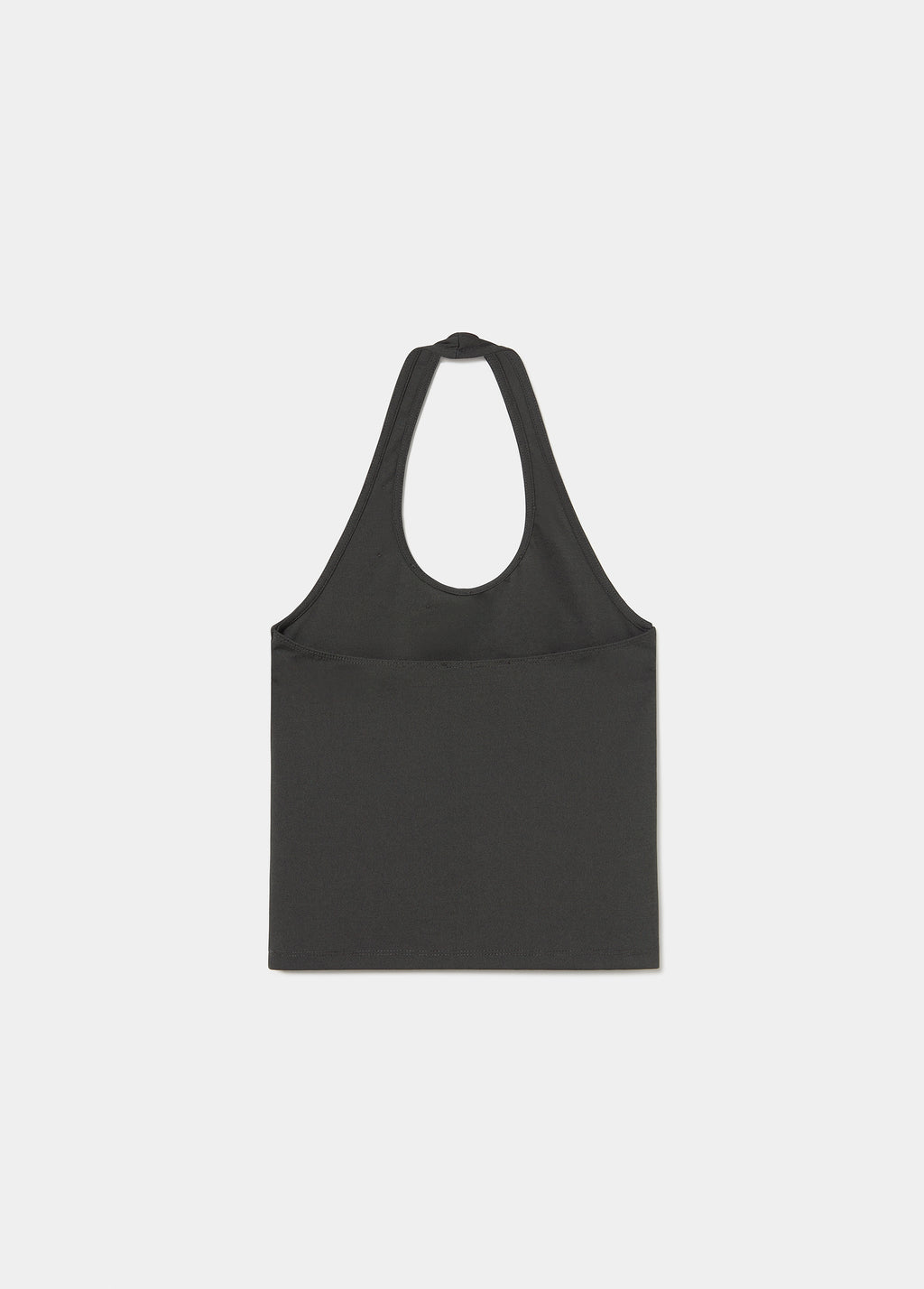 Halter top with buttons