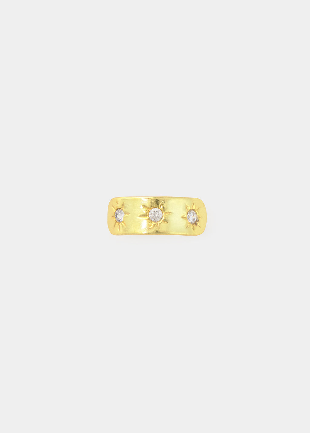 Ring mit funkelnden Sternen
