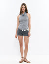 Shorts mit Glitzer-Patches