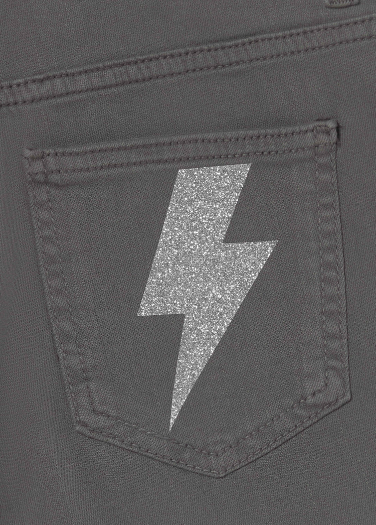 Short met glitterpatches