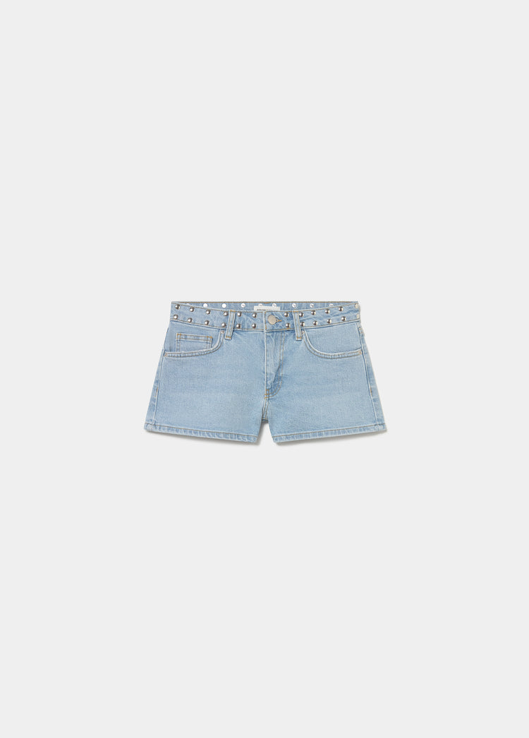 Glitter stud shorts