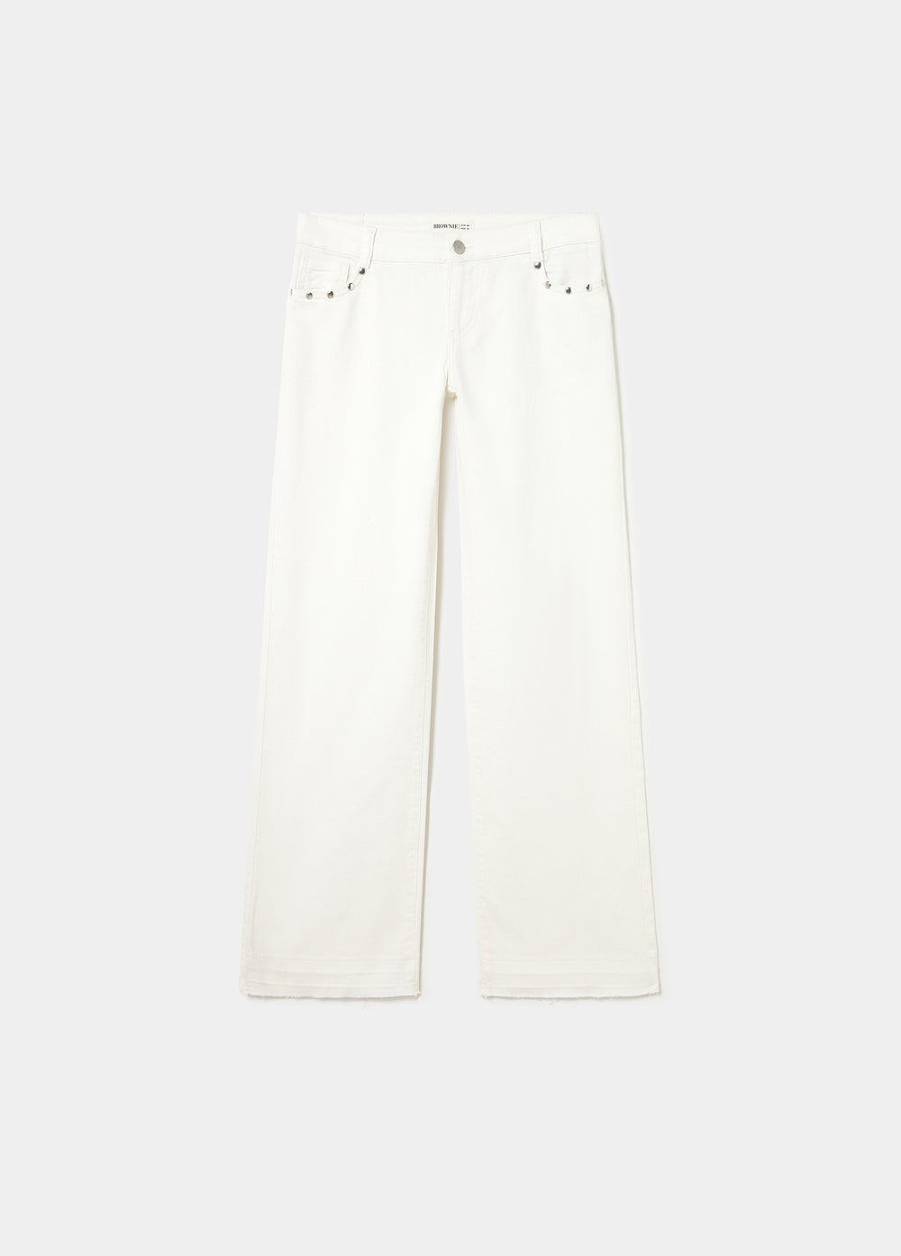 Pantaló de tiro baix amb estrelles glitter i taches