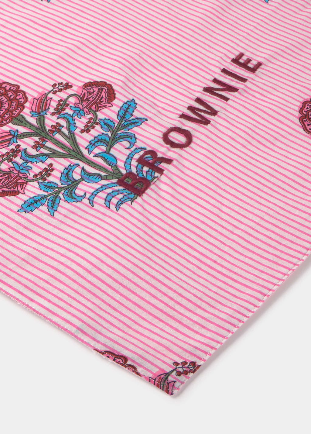 Toalla pareo raya flor