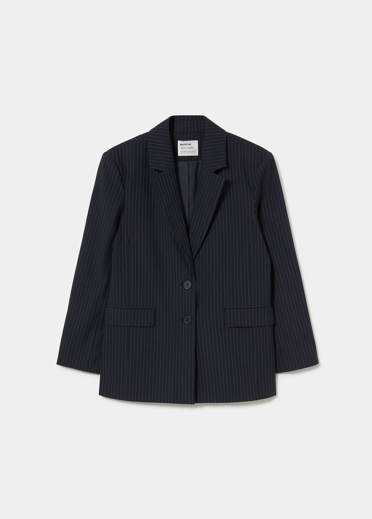 Pinstripe blazer
