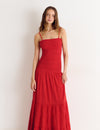 Long strap dress