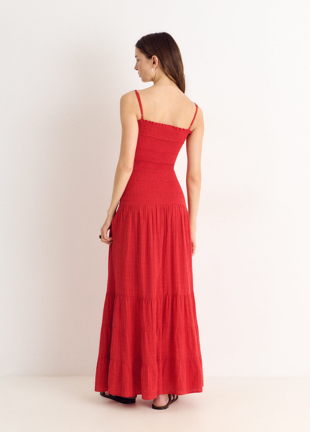 Long strap dress
