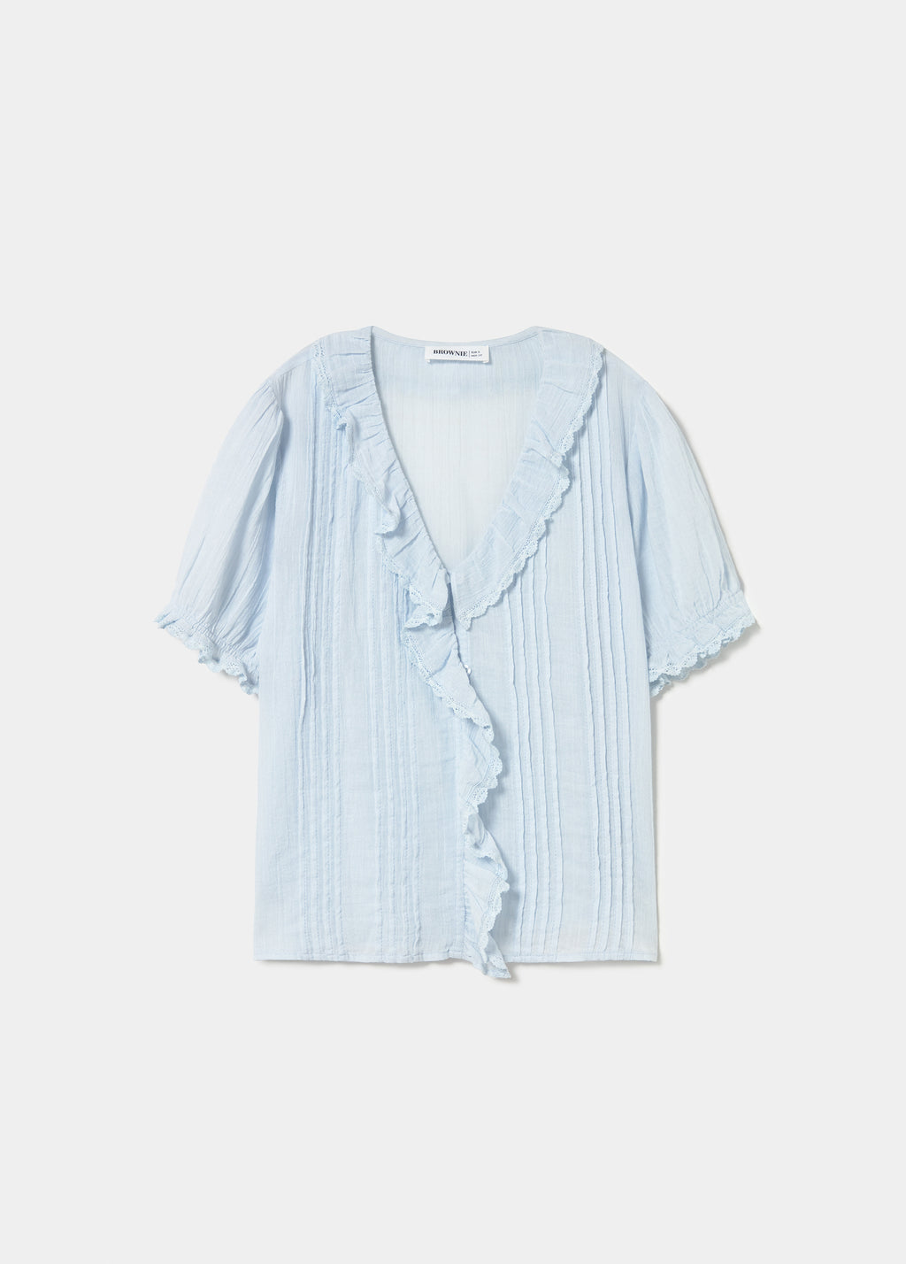 Ruffled blouse