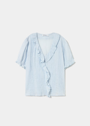 Blouse à volants