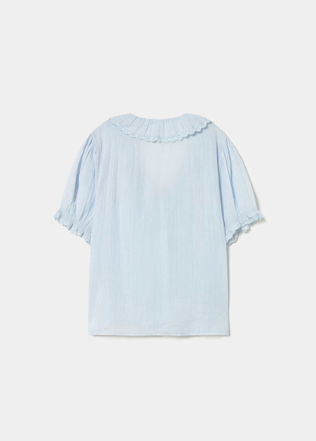 Ruffled blouse