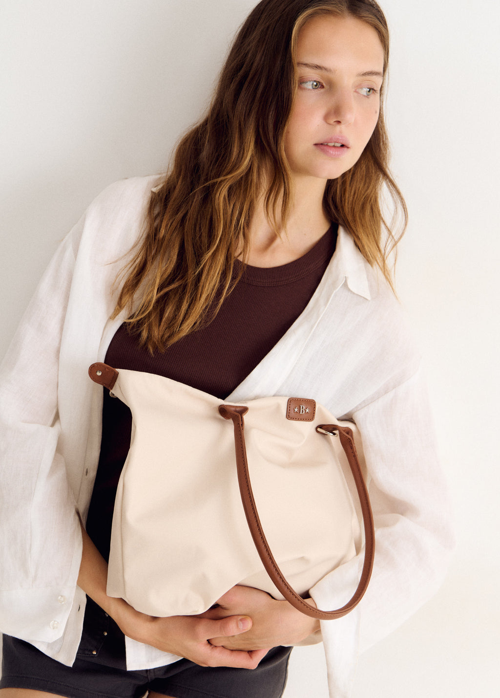 Mala shopper de nylon