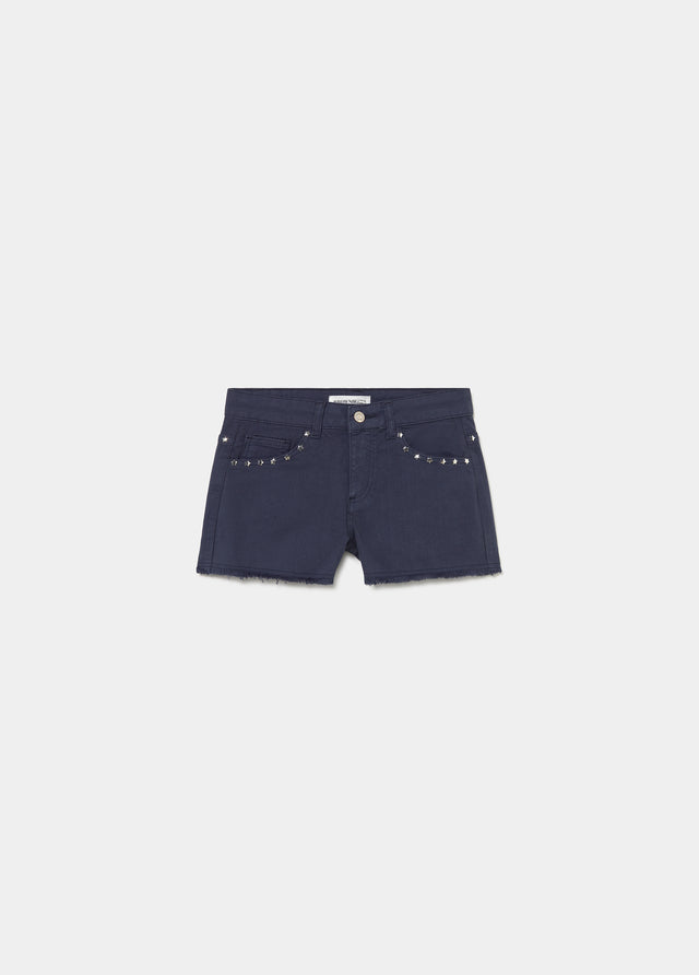 Studded star shorts
