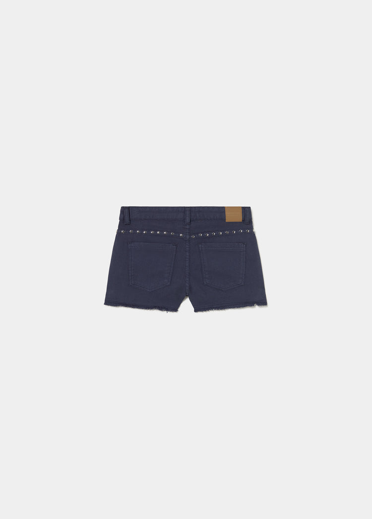 Short met sterstuds