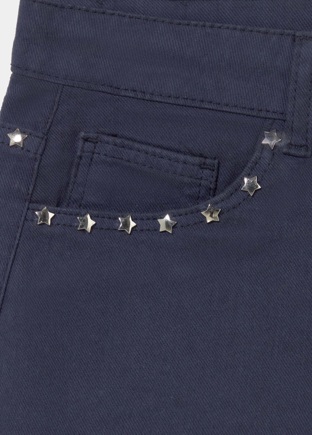 Studded star shorts