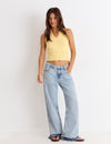 Top halter crochet