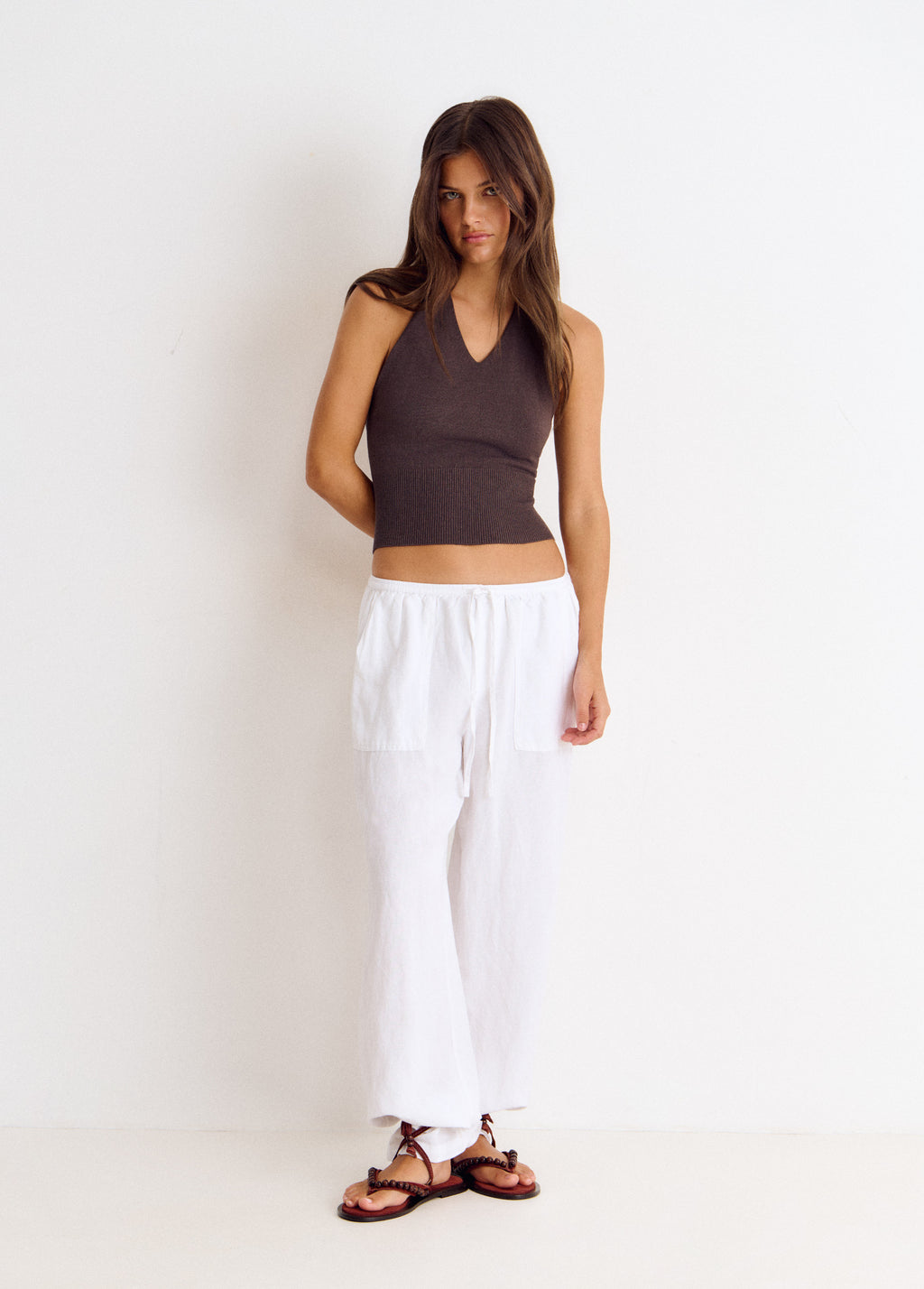 Crochet halter top