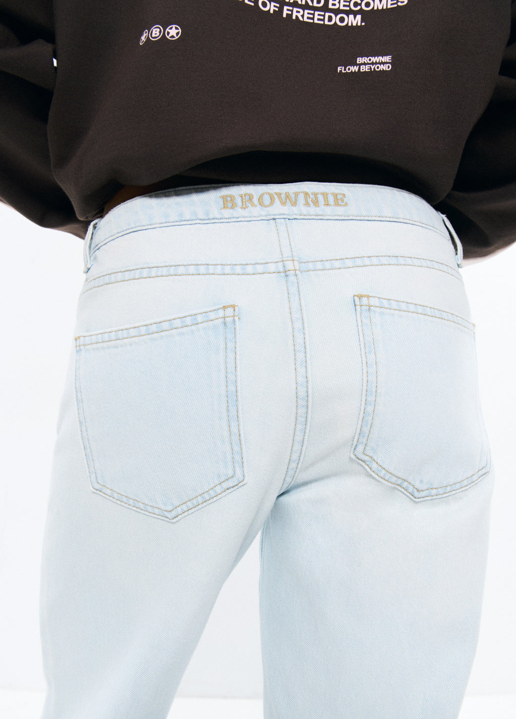 Jeans vuelta cinturilla