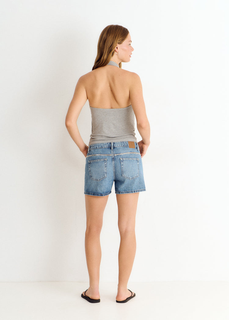 Studded shorts