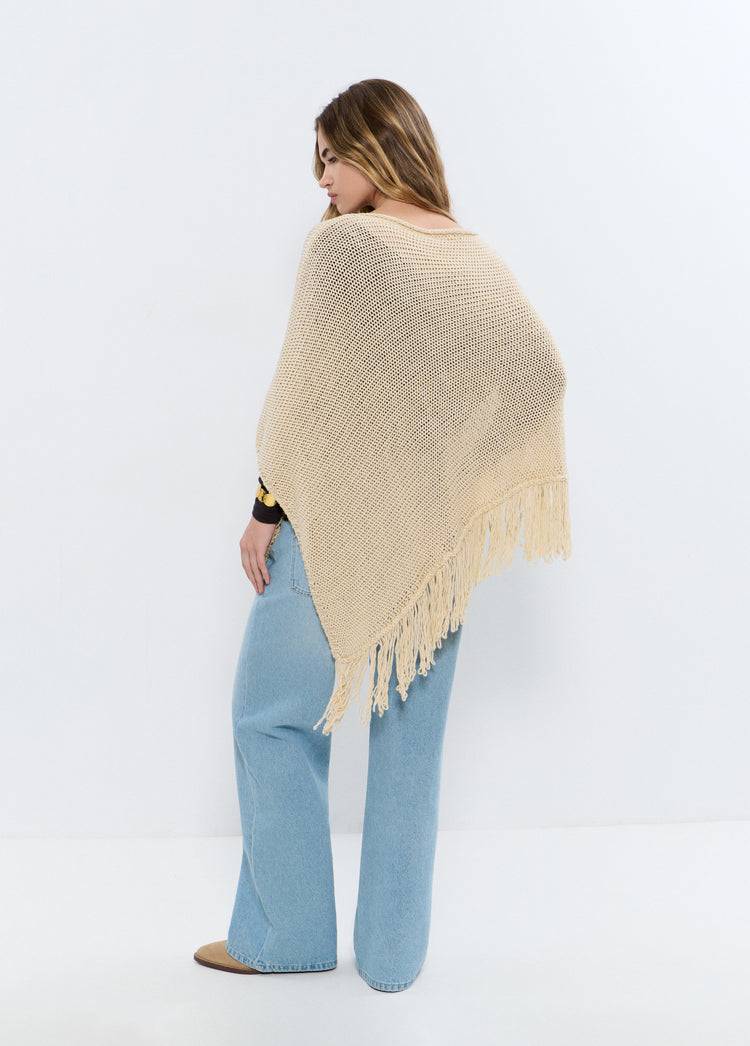 Fringe cape