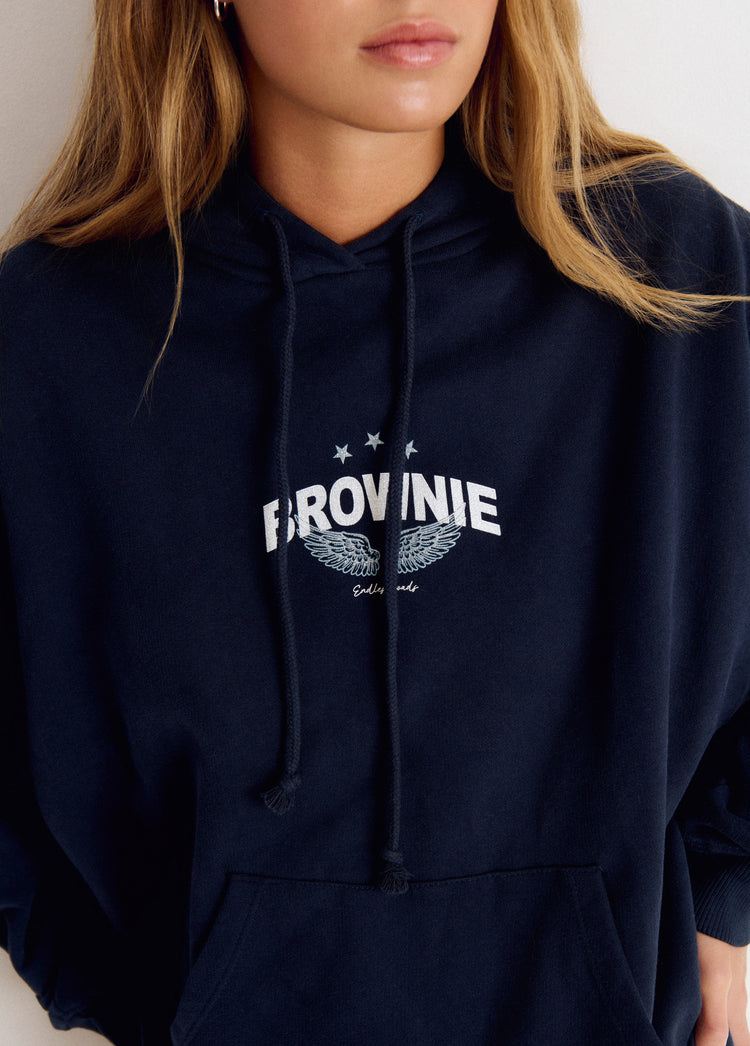 Sweatshirt mit Logo und Flügeln