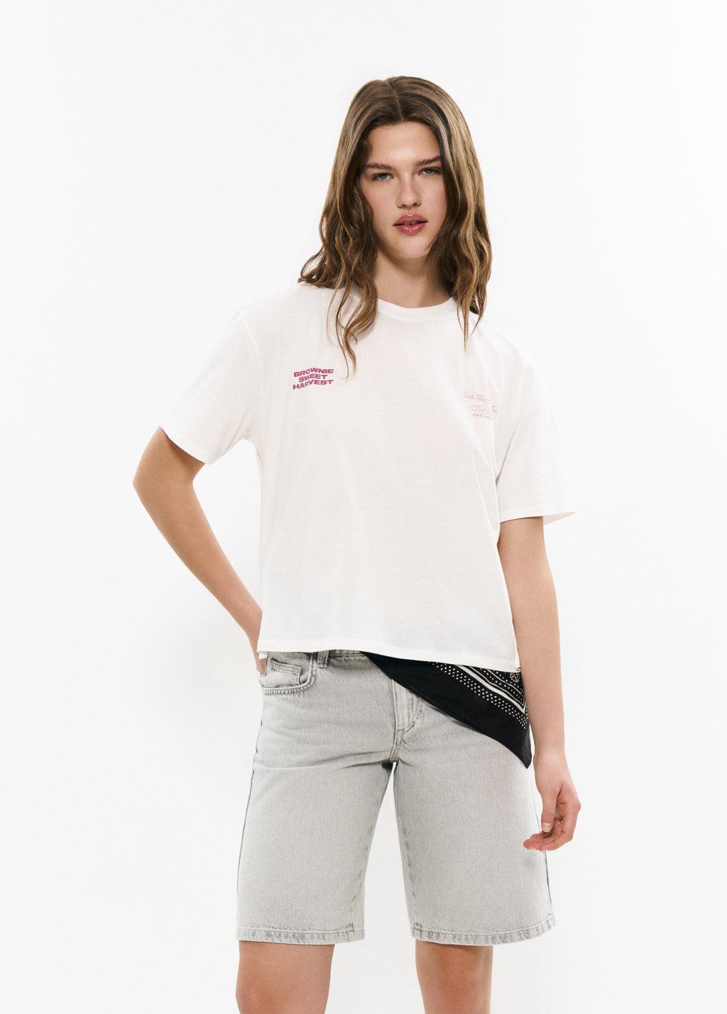 Fruit print t-shirt