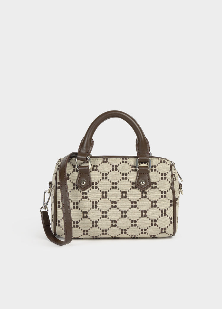Bowlingtas jacquard met logo