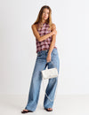 Tas met klep en studs