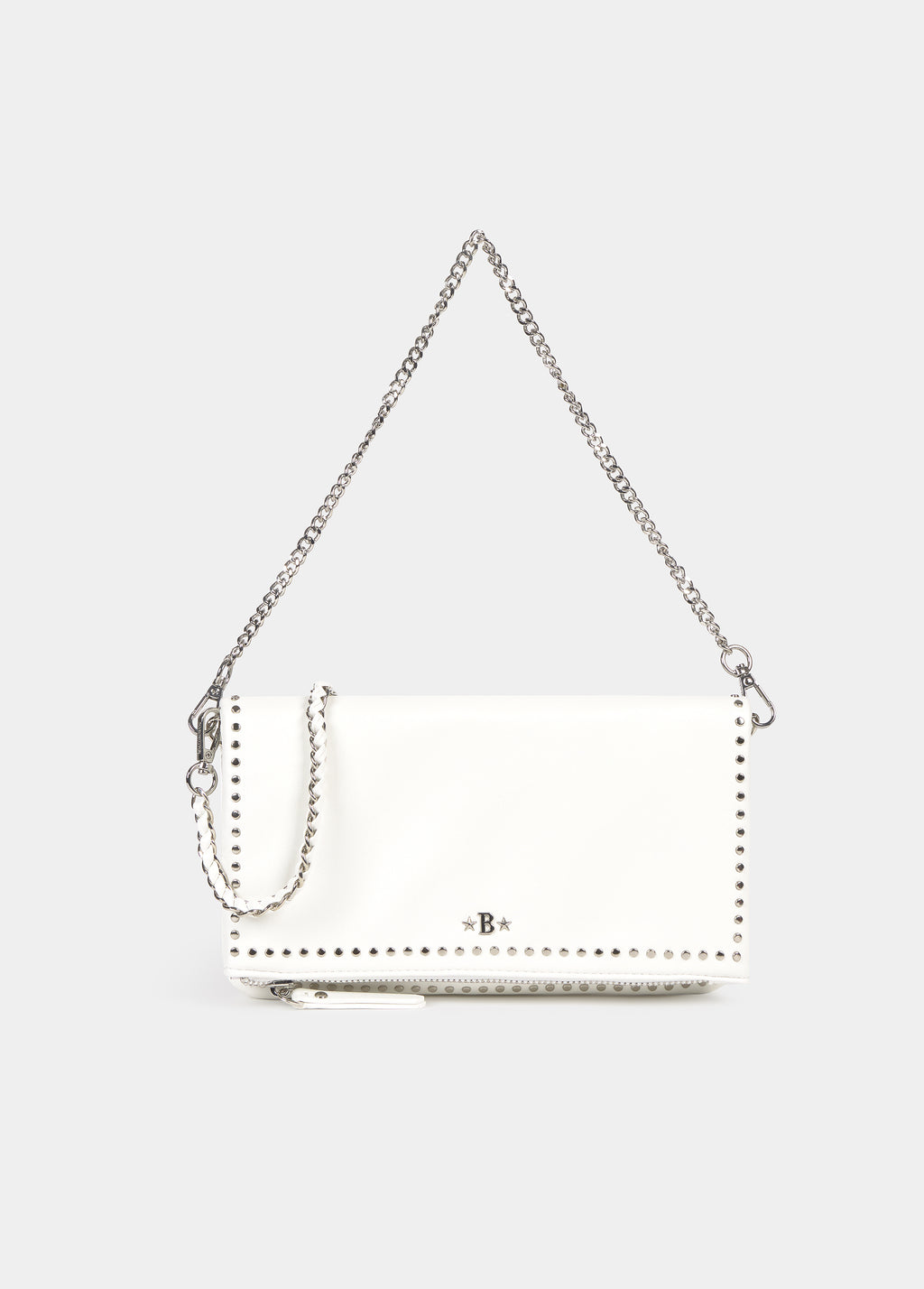 Tas met klep en studs