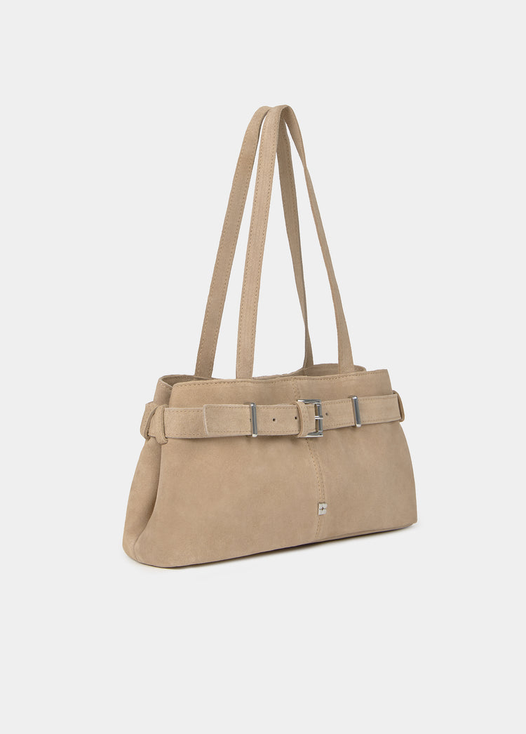Shoulder bag with buckle
